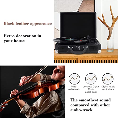 Retro Record Player with USB & RCA Output