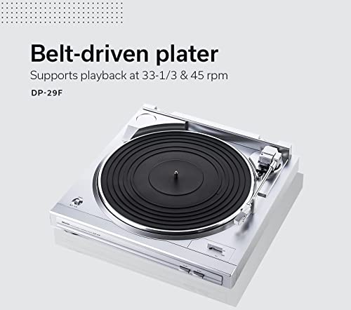 Denon DP29FE2 Vinyl Record Player, Turntable, MP3