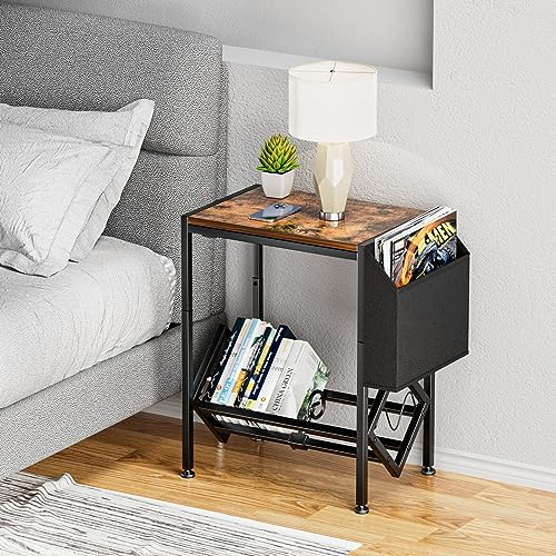 Vinyl Record Player Table with Storage - Holds 80 Albums
