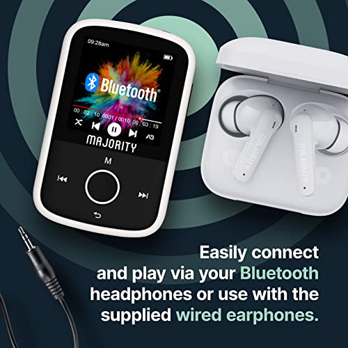 Wireless Bluetooth MP3 Player with Sports Clip
