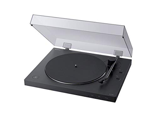 Sony PS-LX310BT Bluetooth Turntable, Black, Phono Pre-Amp