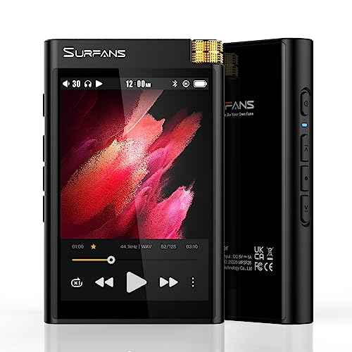 Surfans HiFi Bluetooth Mp3 Player: F28 High Res