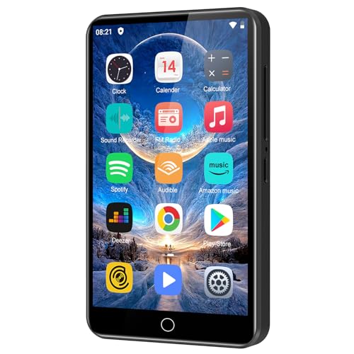 ZAQE 80GB MP3 Player: Bluetooth, WiFi, Touchscreen