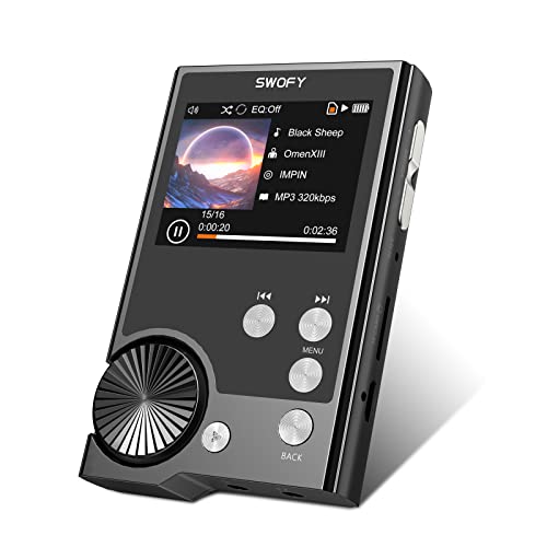 128GB HiFi Music Player, Lossless Audio, 3.5mm Dual Output