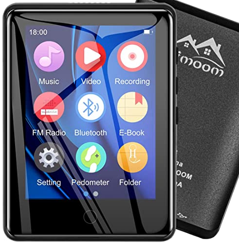 32GB BT 5.0 MP3 Player with Full Touch Screen