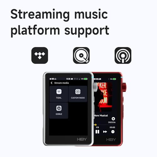 HiBy R3 II Hi-Fi MP3 Player: Bluetooth, WiFi, DSD