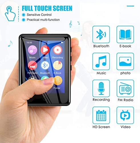 32GB BT 5.0 MP3 Player with Full Touch Screen
