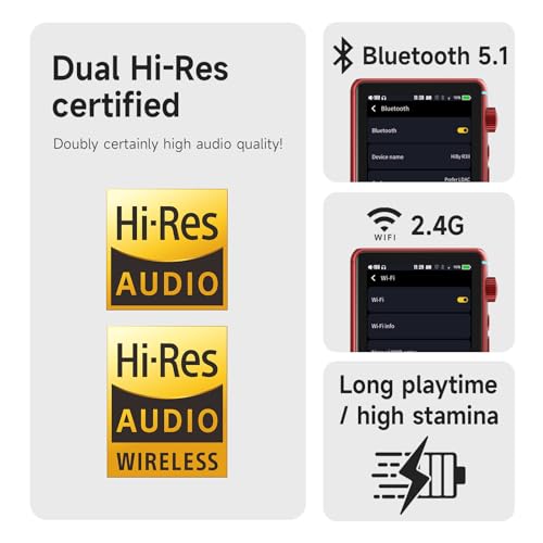 HiBy R3 II Hi-Fi MP3 Player: Bluetooth, WiFi, DSD