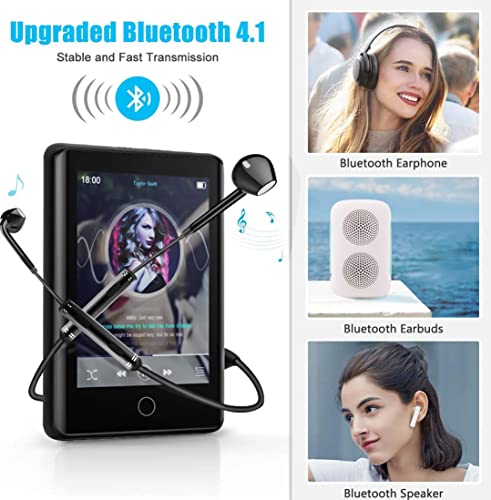 32GB BT 5.0 MP3 Player with Full Touch Screen