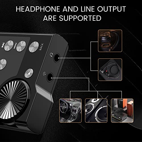 128GB HiFi Music Player, Lossless Audio, 3.5mm Dual Output
