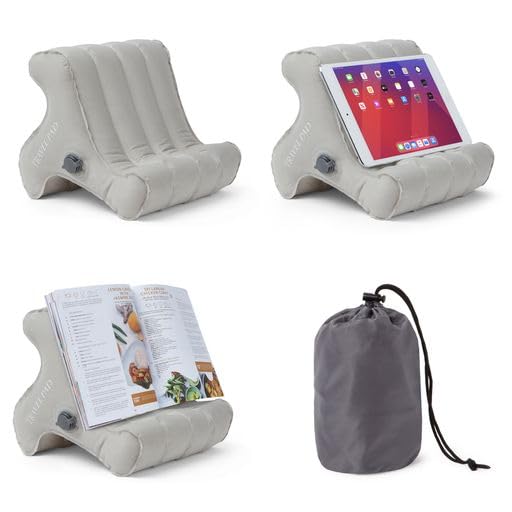 Inflatable Travel Pad: iPad Holder & Tablet Stand