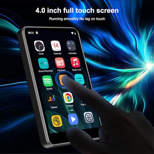 ZAQE 80GB MP3 Player: Bluetooth, WiFi, Touchscreen