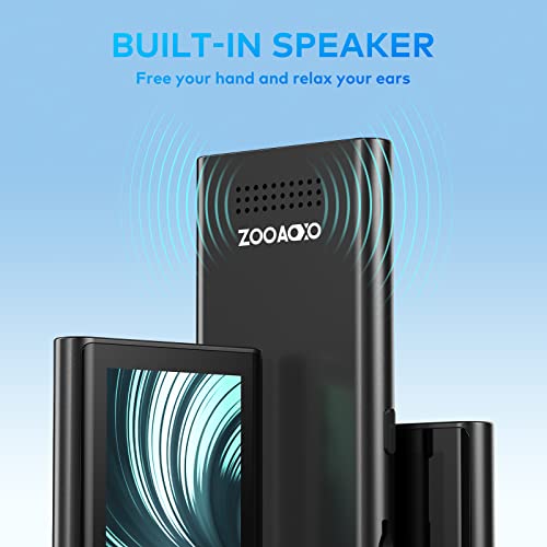 ZOOAOXO 64GB Bluetooth MP3 Player, HiFi Sound