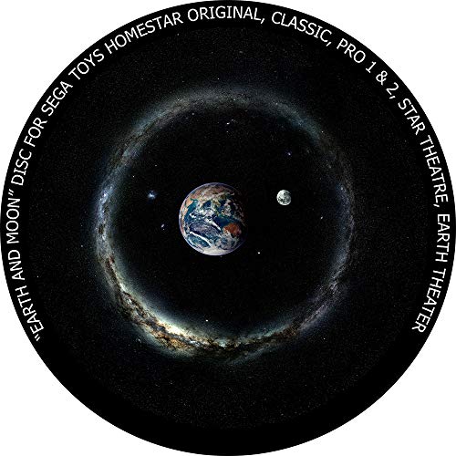 Earth and Moon Disc for Sega Planetarium