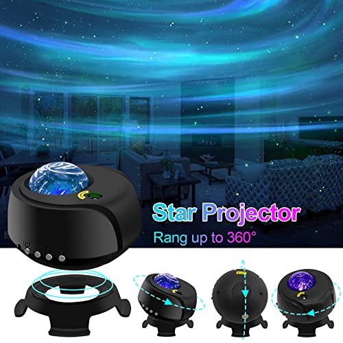 FLITI Galaxy Lights Projector 2.0: Starry Nebula & Galaxy
