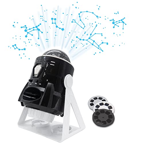 Lexibook 2-in-1 Constellations Planetarium Projector: Discover Space