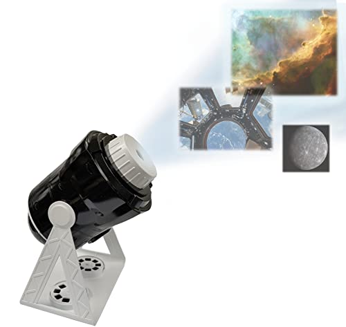 Lexibook 2-in-1 Constellations Planetarium Projector: Discover Space