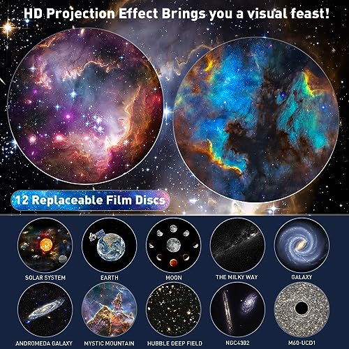 Mumaniu Planetarium Star Projector - Realistic Sky Nightlight
