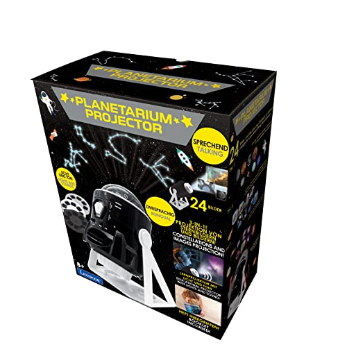 Lexibook 2-in-1 Constellations Planetarium Projector: Discover Space