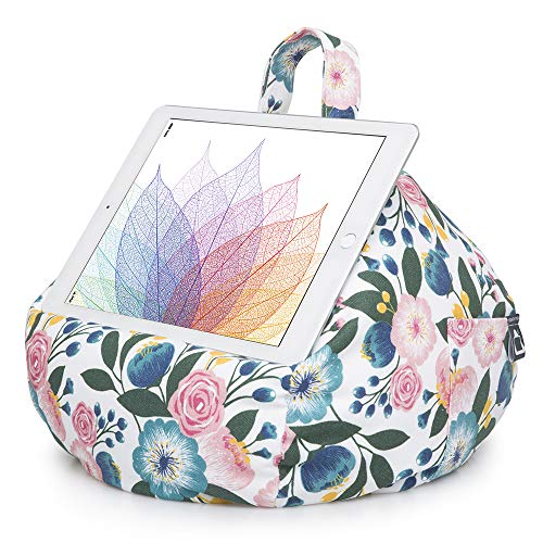 Floral Plum iBeani Tablet Stand - Any Angle, Any Surface