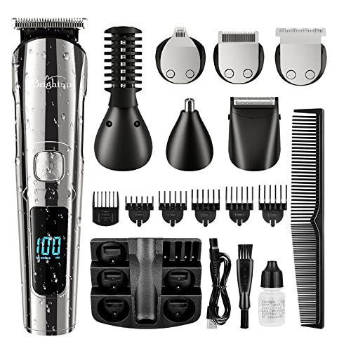 Brightup Beard Trimmer - Complete 19-Piece Grooming Kit