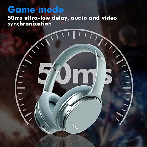 Srhythm NC35 Wireless Noise Cancelling Headphones, Bluetooth 5.3