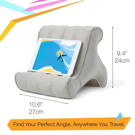 Inflatable Travel Pad: iPad Holder & Tablet Stand