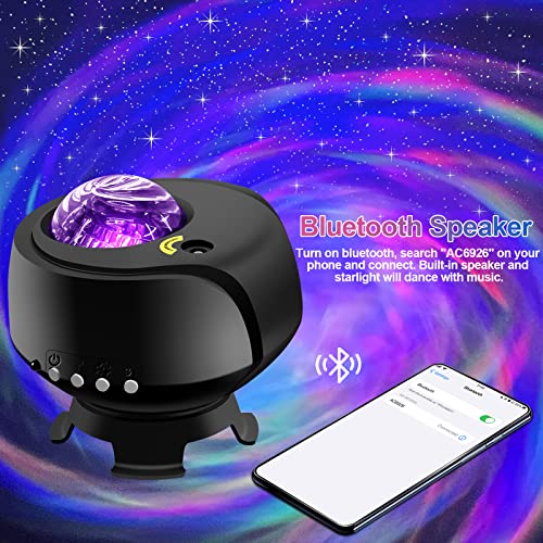 FLITI Galaxy Lights Projector 2.0: Starry Nebula & Galaxy