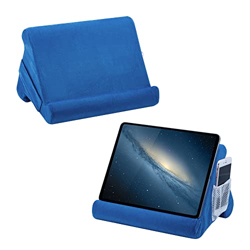 Blue Tablet Pillow Stand for iPad/iPad Holder