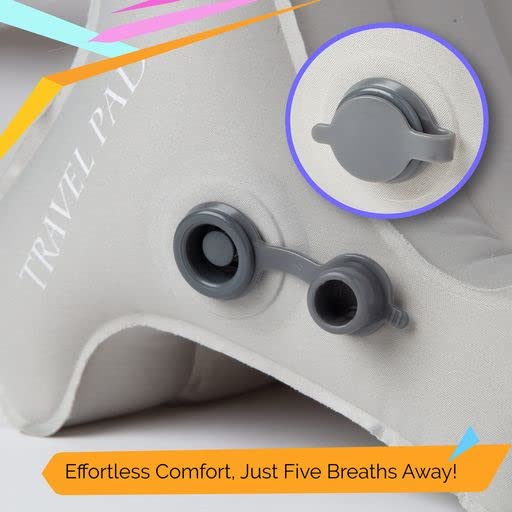 Inflatable Travel Pad: iPad Holder & Tablet Stand