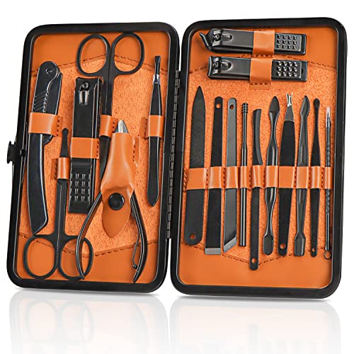 18pcs Manicure Set - Professional Nail Care Kit