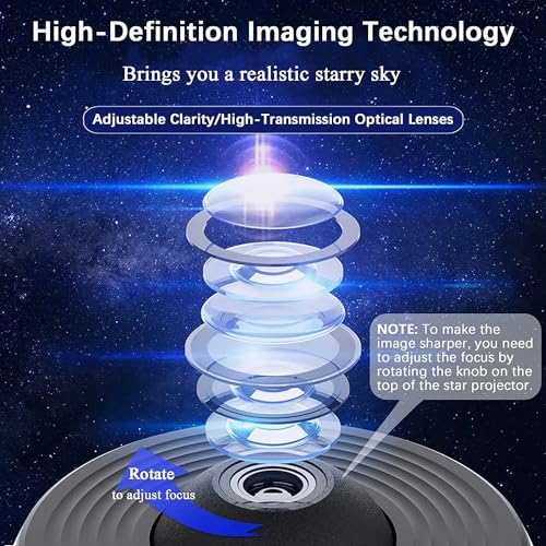 Starry Sky Projector Lamp with 12 Movie Discs