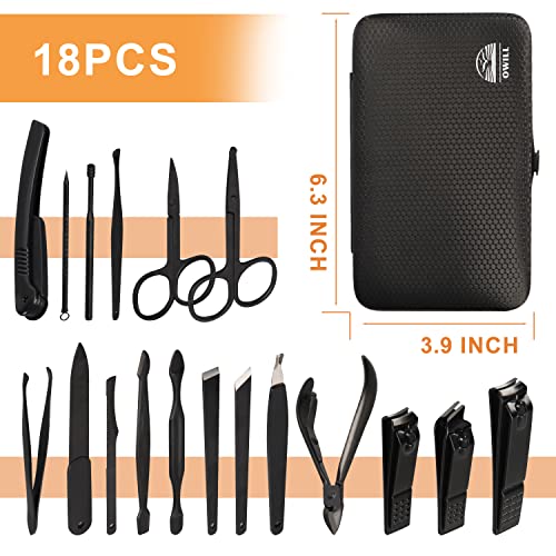 18pcs Manicure Set - Professional Nail Care Kit