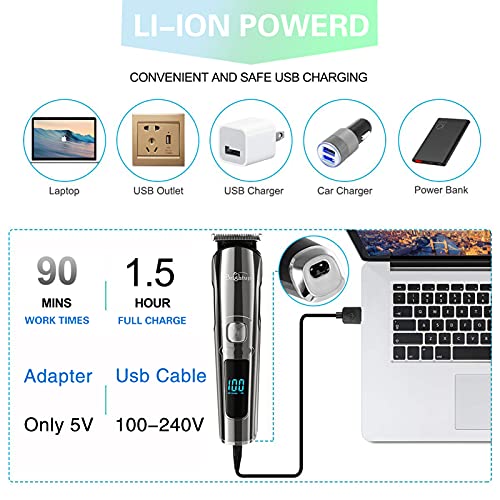 Brightup Beard Trimmer - Complete 19-Piece Grooming Kit