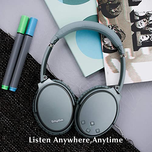 Srhythm NC35 Wireless Noise Cancelling Headphones, Bluetooth 5.3