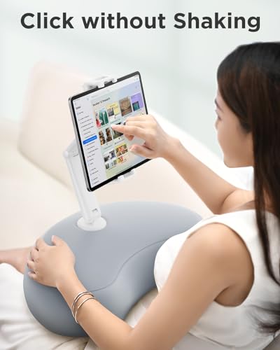 SAIJI 360° Adjustable Pillow Tablet Holder for Gadgets