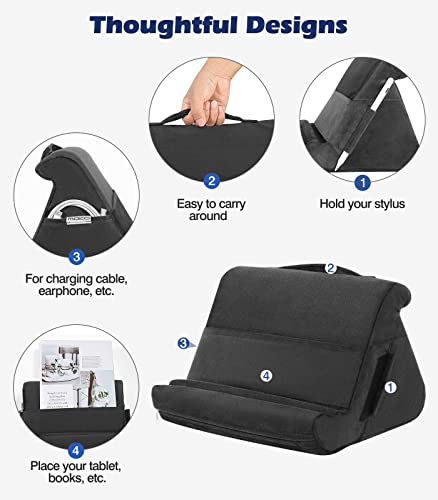 MoKo Tablet Pillow Stand: Multiple Angles, iPad Compatible