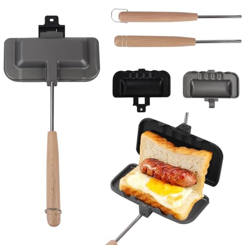 Double-Sided Gas Sandwich Maker - Breakfast Gadget (01)