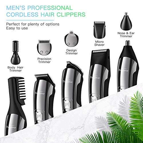 Brightup Beard Trimmer - Complete 19-Piece Grooming Kit