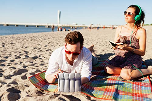 Inflatable Travel Pad: iPad Holder & Tablet Stand