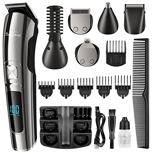 Brightup Beard Trimmer - Complete 19-Piece Grooming Kit