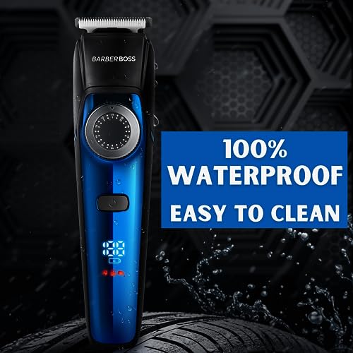 BarberBoss 5-in-1 Grooming Kit: Precision Trimming & Waterproof