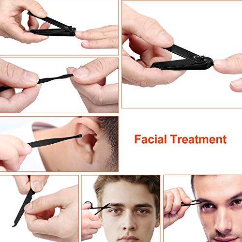 8-in-1 Stainless Steel Manicure Set for Men and Women