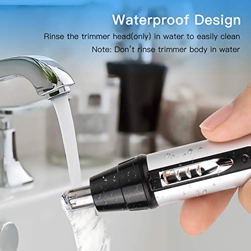 QKURT 4-in-1 USB Nose Hair Trimmer & Grooming Kit
