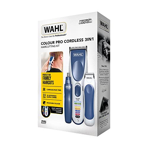Wahl Color Pro Cordless 3-in-1 Hair Clipper Kit