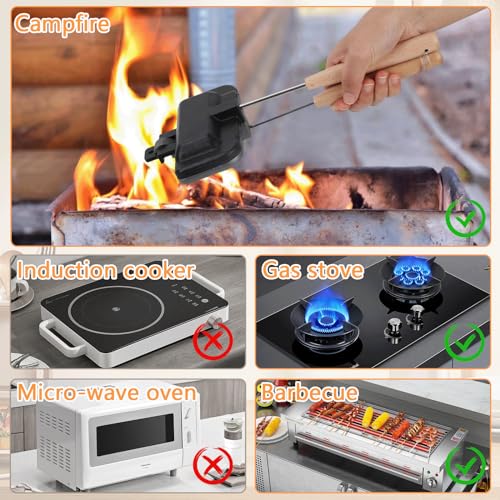 Double-Sided Gas Sandwich Maker - Breakfast Gadget (01)