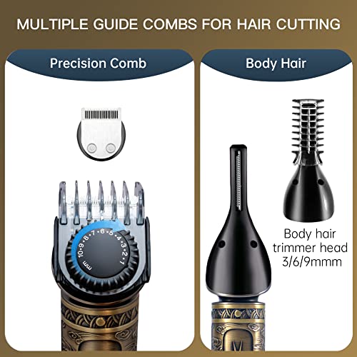 Surker Beard Trimmer Kit - Professional 7-in-1 Gadgets