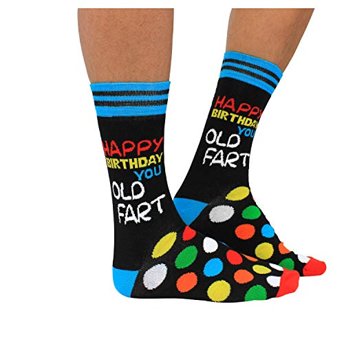 Funny 'Old Fart' Socks - Novelty Gifts for Him