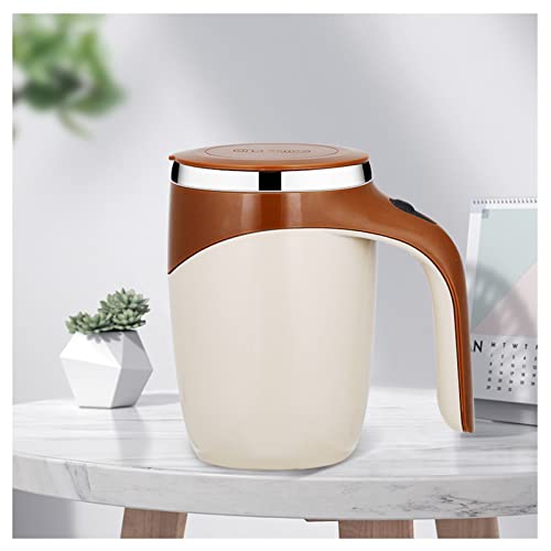 FOXNSK Self Stirring Mug (Brown)