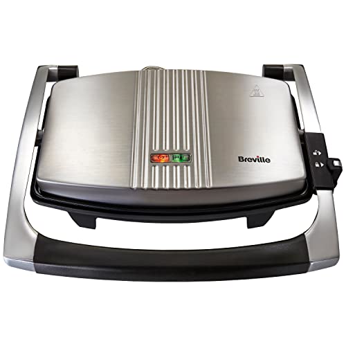 Breville 3-Slice Panini Press | Non-stick Plates